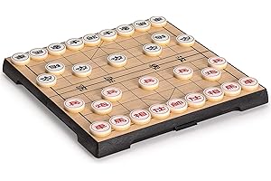 Uteruik Ensemble de Voyage magnétique Xiangqi aux échecs Chinois, Longueur de 9,5 Pouces