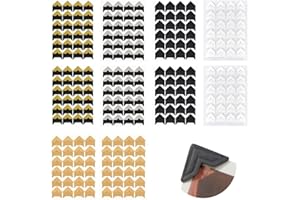 WACH AUF 10 Feuilles Coins Photo Autocollants Autocollants Auto Adhésifs pour Brochure Bricolage Photo Album Journal Personnel Scrapbook DIY Décoration Murale (240 Coins Photos 5 Couleurs)