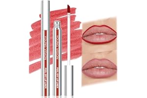 COODAM Lip Liner Stain Peel off - Peel off Lip Liner with Matte Finish, Long Lasting Lip Stain Peel off Waterproof Plumps up Lip Colour Lip Liner, Highly Pigmented Lip Tint Stain (01#, 20g)