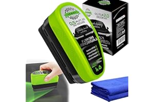 KOLGEIKJ 150 Ml Oil Film Cleaning Brush, Autoglas-öLfilmreiniger Auto, Schnefie Scheibenreiniger, Oil Film Remover For Car, Glass Cleaning Board, Ölfilm-Entferner für Windschutzscheiben Autoscheiben