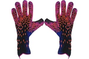 PolyMath Gants de Goalkeeper de Football pour garçons Enfants Enfants Enfants Adultes Kit de Goalkeeper Premium Gants de Goalkeeper Super Grip & Protection Taille 6/7/8/9/10