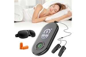 BLOMISE Originalmodell Nervenberuhigungsgerät mit Ohrclip, Mikrostrom-Technologie für erholsamen Schlaf, 3 Betriebsmodi & 9-Stufen-Feinanpassung, Tragbares Design für tägliche Entspannung