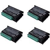 4PCS TB6600 4A 9-42V Stepper Motor Driver Controller tb6600 32 Segments 2/4 Phase Hybrid Stepper Motor Driver Board
