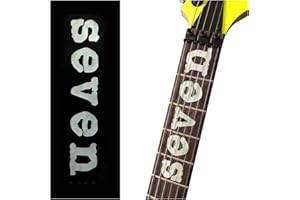 INLAYSTICKERS Inlay Sticker Griffbrett Position Marker für Gitarren & Bass - Mick Thomson"Seven"