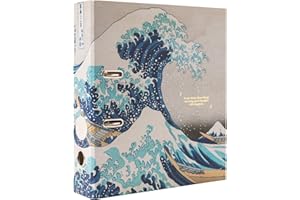 Kokonote Japan Lever Arch File - A4 File Folder - Large Documents Storage Files - 11 x 12.6 inches (28 x 32 cm) - A4 Ring Binder - 2 Ring Binder - Japanese Stationery