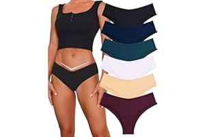 BeReady Unterhosen Damen Baumwoll Unterwäsche Damen Brazilian Slip Damen Bequem Dessous Sexy Hipster Unterwäsche Frauen Set Mehrpack