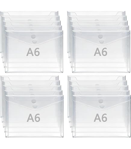 Grafoplás Verpakking met 5 kunststof enveloppen A6