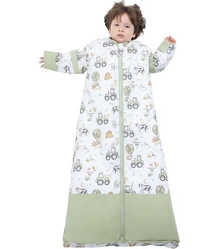 Gigoteuse Bébé Hiver Tog 2.5 - 100% Coton - Tailles 90 à 130cm - Sac De Couchage à Fermeture Bidirectionnelle - 4