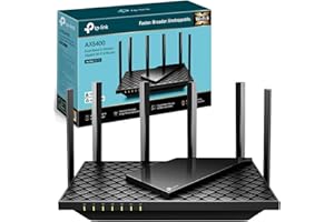 TP-Link Archer AX73 AX5400Mbps WiFi 6 Router, 4x Gbps LAN Ports 1x WAN Port, Dual-Band 6-Stream WiFi Router, 1x USB 3.0 Port, Connect up to 200 Devices, Gaming Xbox/PS5/Stream 8K, OneMesh & HomeShield