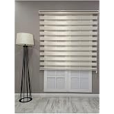 Bambu Zebra Stor G&uuml;neşlik Perde, Krem, 70 x 200