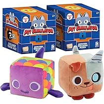 Lansay - PET SIMULATOR X - Coffret 2 Œufs Figurines Mystères - Jeu Collectionnable Inspiré du Jeu Vidéo Roblox - Surprises à Déballer - Pour Enfants dès 6 Ans - À Collectionner en Famille
