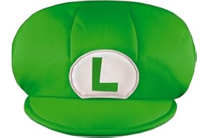 DISGUISE Super Mario 13370 – czapka dziecięca Luigi, zielona, jeden rozmiar