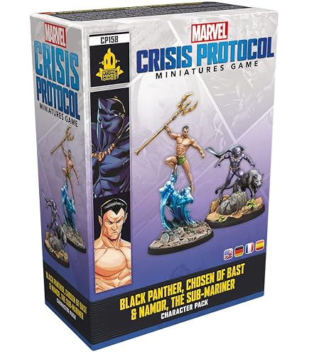 Atomic Mass Games Marvel Crisis Protocol - Pack d'affiliation Le Plus meurtrier de la Galaxie Jeu de Figurines À partir de 14 Ans 2 Joueurs Temps de Atomic Mass Games Marvel Crisis Protocol - Pack d'affiliation Le Plus meurtrier de la Galaxie Jeu de Figurines À partir de 14 Ans 2 Joueurs Temps de