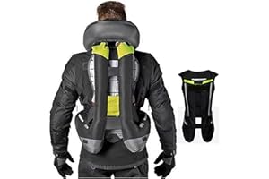 YXYECEIPENO Gilet Airbag D'équitation Équipement De Sécurité Équestre Avec Protection Dorsale Convient Pour Les Motos Et Les Véhicules Tout-terrain (unisexe) Gilet airbag moto ( Color : Black , Size : Medium )