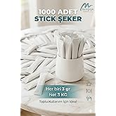 Merpak Sugar Stick White 3 gr x 1000 Pieces