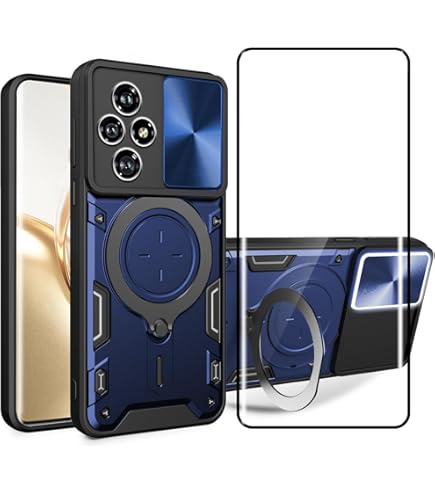 SEAHAI Case For Samsung Galaxy A54 5G, Ultra Thin Soft Silicone Scratch-Resistant TPU Bumper Case Protective Case [Anti-Drop Air Cushion Corner] Military Shockproof Mobile Phone Case - Black Price In Egypt - View #10