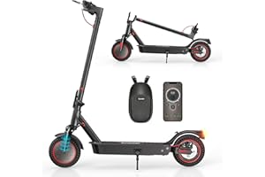 iScooter i8/i9Max/i9S Patinete Electrico Plegable para Adolescentes Y Adultos, MAX Autonomía 30/40KM, MAX 25 KM/H, Carga 100/120 KG, Frenado Dual, 3 Modos De Elocidad, Desplazamientos Diarios