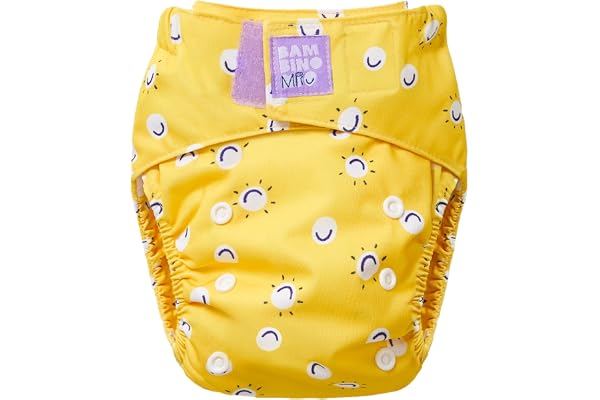 Couche Lavablee Révolutionnaire, Bambino Mio, réutilisable, saine, sans produit chimique, couche écologique de bébé à tout-petit, Bam