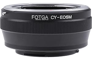 Fotga - Adattatore per lenti Contax Yashica CY per fotocamera mirrorless Canon EOS M EF-M