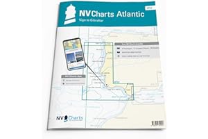 NV CHARTS ATL 2 – NV Atlas Atlantic – Vigo to Gibralta [ Carte de mer Atlantik papier et édition numérique NV ]