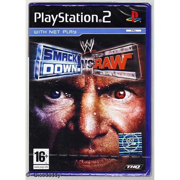 Jeu PS2 WWE SmackDown : Shut Your Mouth – Complet Avec Boîtier Et Notice, Super état !