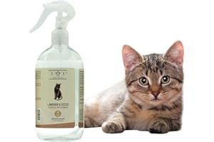 101 LOVE FOR PET Champú seco natural y vegetal para gato, sin necesidad de agua ni aclarado, para un lavado en seco eficaz, línea 101 (500 ml)