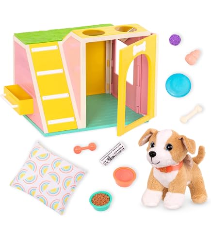 Glitter Girls Huisdierverzorgingsset – Pluche Husky Puppy Met Bad En Stylingaccessoires (3+)