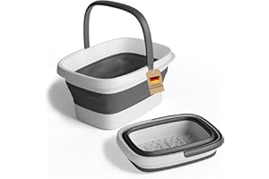 VMbathrooms Oasis de pieds l'original | Bain de pieds de haute qualité & stable | Bain de pieds parfait pour des bains de pieds relaxants | Baignoire pour pieds avec picots de massage