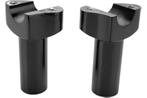 Riser 3.5" straight black - 241611 - Drag specialties 06020404