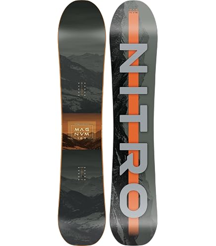 Nitro Prime RAW Snowboard 2024 - All-mountain Directionnel, Flat-Out Rocker, Mid-wide - Débutant à Intermédiaire