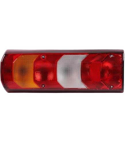 2 Lenti Di Ricambio Per Mercedes Atego/Actros MP4 - Luci Posteriori Rosso/Bianco/Giallo - Foto 12