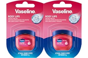 ‎VASELINE Vaseline Lip Therapy Rosy | Nährender Lippenbalsam für optimale Feuchtigkeitsversorgung | Doppelpack (Rosy (2 Stück)