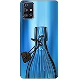 Amazon Brand - Solimo Designer Blue Bottle 3D Printed Hard Back Case Mobile Cover for Samsung Galaxy M31s