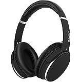 Srhythm Noise Cancelling Kopfhörer Bluetooth 5.0,Faltbar,Kabellos,NC25 ANC Over Ear mit 50h Akkuleistung,Mikro,Sprachanruf,Sp