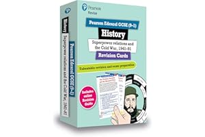 Pearson REVISE Edexcel GCSE History Superpower Relations and the Cold War Revision Cards