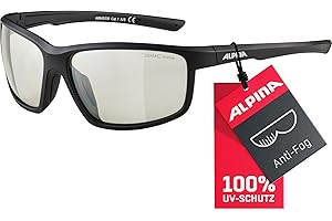 ‎ALPINA ALPINA DEFEY - Verspiegelte und Bruchsichere Sport- & Fahrradbrille für Erwachsene, Anti-fog, bruchsicher, mit UV-A-, B- & -C-Schutz