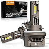 D-Lumina Lampadina H15 LED Canbus,50W 10000LM 6500K Anti-errore Luce abbagliante bianca super luminosa e luce di marcia diurn