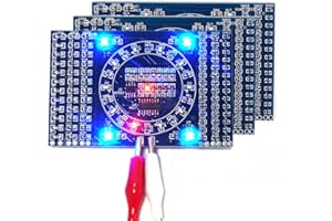 Kyrio 3 STÜCKE Elektronische DIY Kit SMD Rotierenden Blinkende LED Komponenten Lötpraxis Bord Fähigkeiten Circuit Training Suite Elektronische DIY Kit