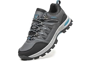 Topwolve Hiking Boots Men's Women's Waterproof Walking Shoes Low Rise Trekking Climbing Shoes Outdoor Backpacking Camping Trails Shoes