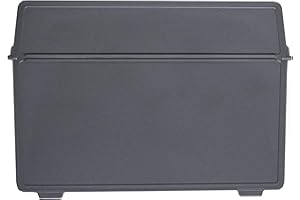 Acrimet Plastic Divider for 6 x 9 Card File – Gray, Single Unit – Compatible with Acrimet Card File, Keeps A–Z Guides Upright and Secure