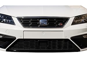 FINEST FOLIA Spoilerschwert Folie -Finest-Folia Lippe Frontspoiler Splitter (Schwarz Glanz, D050 5F ab 2017 Facelift)