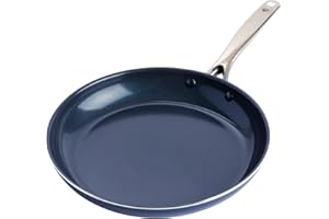 Blue Diamond Padella Antiaderente in Alluminio, Adatta a Tutti i Tipi di Fornelli, Induzione, Forno e Lavastoviglie, 28 cm, Blu