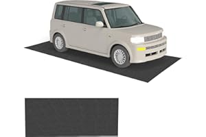 TANGZON Large Garage Floor Mat, Absorbent Oil Water Mud Garage with Double-sided Tape, Washable & Reusable Parking Mat Flooring Rug for Gym Shop Patio Entryway Floor (600 x 220 cm)