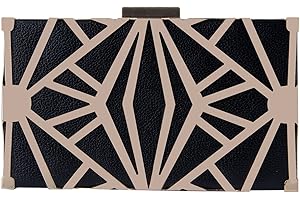 Syrads Bolso Nupcial de Noche para Mujer Bolso de Movia Embragues de Concha Dura Bolso de Boda 950