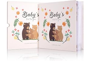 Pregnancy Journal Keepsake Book - Baby Memory Book with Scrapbook Photo Album, Hardcover Pregnancy Diary, The First 5 Year Baby Milestone Book, Mom Pregnancy Journals Diary (A)
