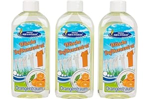 AQUA CLEAN - DIREKT VOM HERSTELLER AQUA CLEAN Wäsche Duftkonzentrat 3x250ml (Orangetraum)