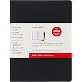 Moleskine Cahier CH4STNB &Ccedil;alışma Defterleri (Dersler i&ccedil;in, Xlarge, 2'li Set, &Ccedil;izgili, Karton Kapaklı) Siyah, Kahverengi Kraft