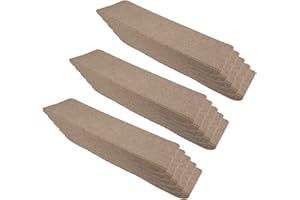 LANTUS 15x Alfombrilla Autoadhesiva Escalera Protector Alfombra Peldaños Adhesivos Decoración Amortiguación Antideslizante Sisal Beige Oscuro (65x25cm marrón)