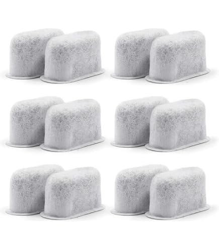 Lot De 6 Filtres à Eau Gastroback - Charbon Actif - Compatible Machines 42640/42636/42612/620/611/609S