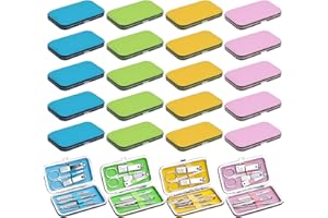 TERDEY Manicure Set Bulk, Nail Clippers Kit Stainless Steel Fingernail Clippers Set, Sturdy Nail Tip Cutter Trimmers Professional Grooming Toenail Clippers Personal Pedicure Kits Gift (24 Pack 8 in 1)